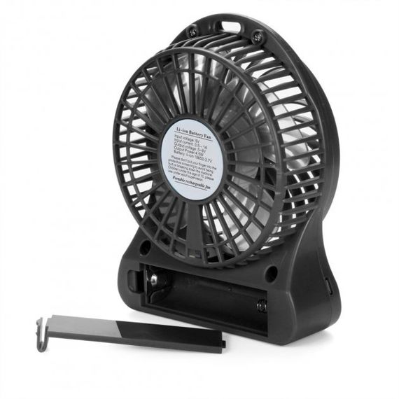 Мини вентилятор mini fan с аккумулятором | Зображення 6