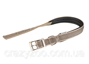 Ошейник для собак Ferplast Daytona Deluxe C25/53 нейлоновый коричнево-чёрный 2.5х45-53 см 77202312