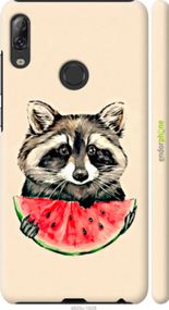 Чохол на Lenovo K5 Pro Єнотик з кавуном "4605m-1608-2448"