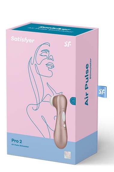 Безконтактний вібромасажер SATISFYER PRO 2 нового покоління Sex Aura | Зображення 1