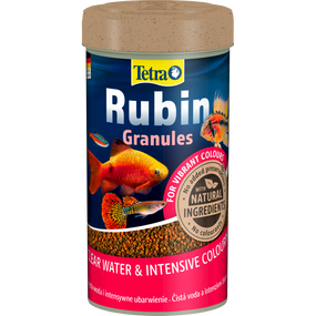 Корм Tetra Rubin Granules для акваріумних рибок для яскравості забарвлення гранули 100 г/ 250 мл