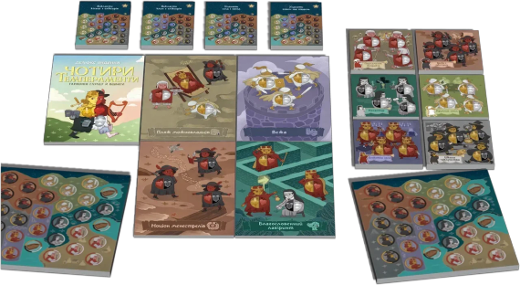 Настольная игра Четыре темперамента. Делюкс издание (Four Humours) | Зображення 2