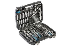 Набір інструментів 1/2", 1/4", 3, 8", HT1R244 уп 222 шт Hoegert