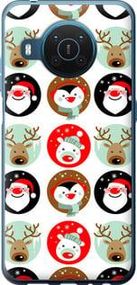 Чохол на Nokia X20 Christmas 2 із силікону FCh_050563