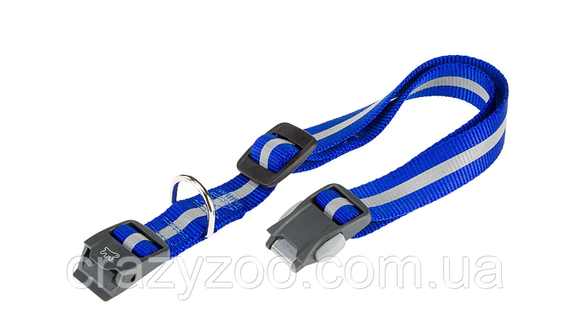 Нашийник для собак Ferplast Club Reflex C15/44 нейлоновий синій 1.5х30-44 см 75250225 | Зображення 1