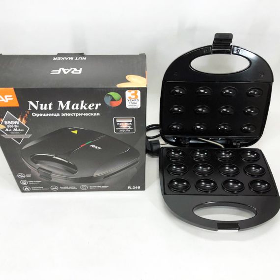 Функціональна вафельниця RAF R.246 750 Вт, Електронна вафельниця, Електровафельниця для тонких вафель IR-84 | Зображення 9