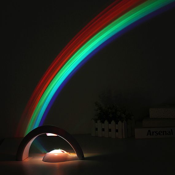 Нічник – проектор Райдуга RGB Lucky Rainbow · Світильник з проекцією веселки | Зображення 5