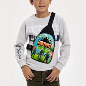 Сумка через плече дитяча Fortnite 29х17 см сумка слінг для хлопчика (01940)