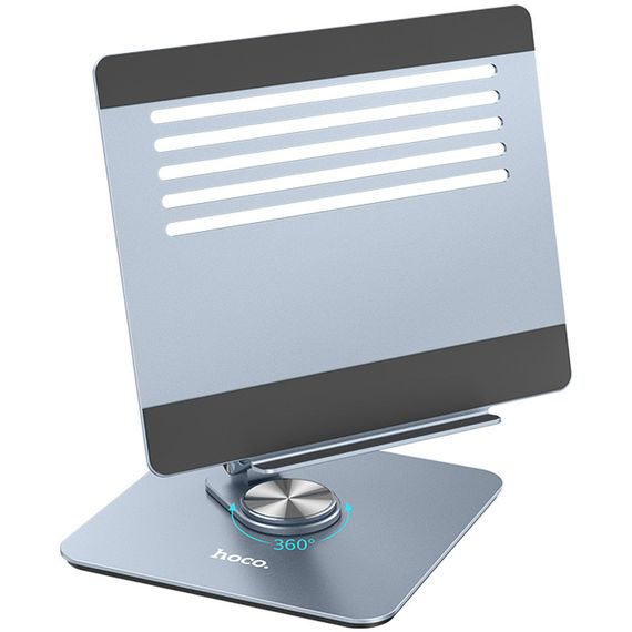 Держатель настольный Hoco PH52 Plus Might metal rotating Metal gray | Зображення 1