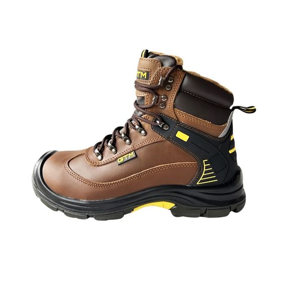 Ботинки кожаные рабочие с композитным носком утепленные GTM SM-075W Active (р. 41)