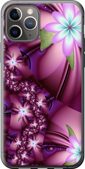 Чехол на iPhone 11 Pro Цветочная мозаика "1961u-1788-17620"