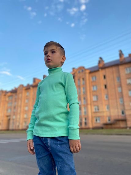 Водолазка дитяча Носи своє 104 Зелений (p-2963-101198) | Зображення 1