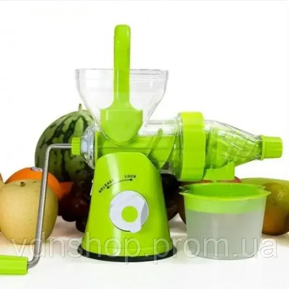 Шнековая ручная соковыжималка Your Favorite Juice Wizard | Зображення 3