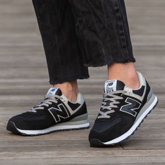 Кросівки літні New Balance сітка чорні | Зображення 1