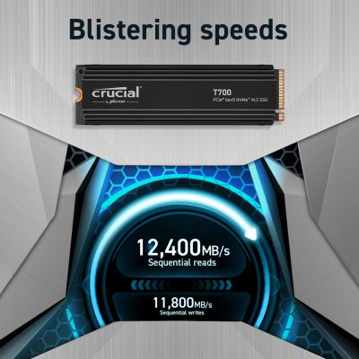 Накопичувач SSD M.2 2280 2TB T700 Micron (CT2000T700SSD5) (CT2000T700SSD5) | Зображення 2