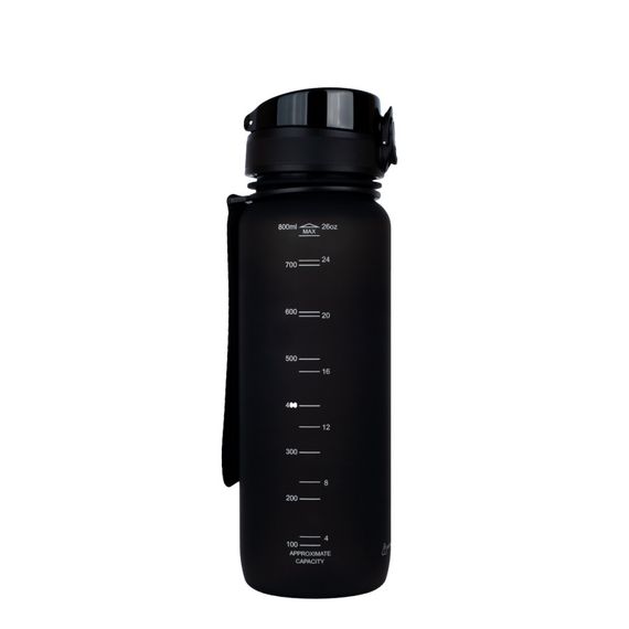 Пляшка для води UZSPACE 3053(Black) 800 мл, чорна | Зображення 1