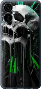 Чехол на Tecno Camon 19 Neo CH6i Череп-часы "4100u-2753-17620"