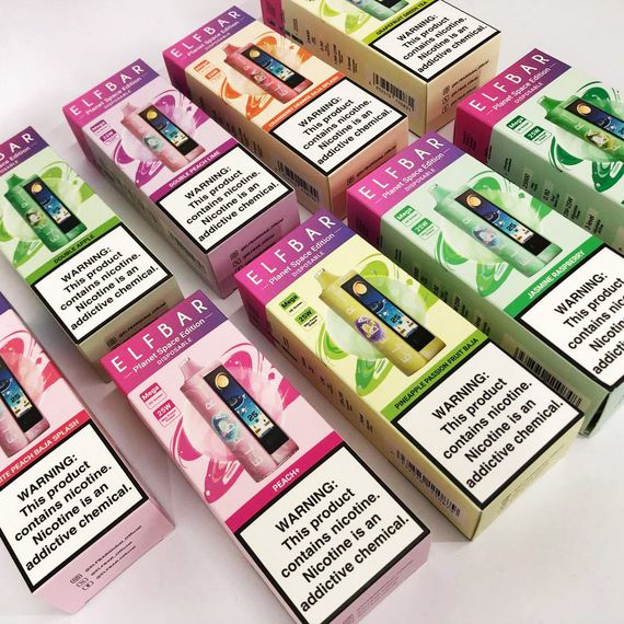 ELF BAR Planet 25000. Клубника Персик (Strawberry Peach) | Зображення 5