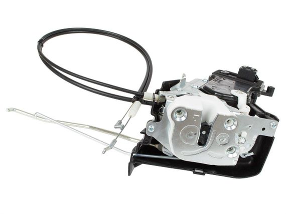 Mazda 6 (02-07) передній лівий дверний замок + тяга BJ6G59310E, Мазда