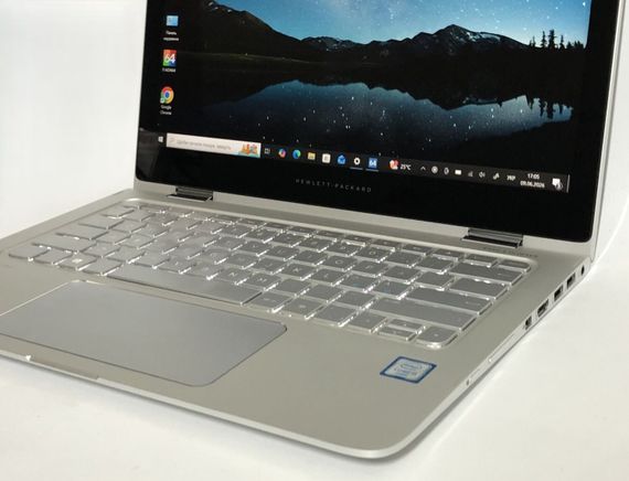 Ультрабук-трансформер Б-клас HP Spectre Pro x360 G2 / 13.3" (1920x1080) IPS / Intel Core i5-6200U (2 (4) ядра по 2.3 - 2.8 GHz) / 8 GB DDR4 / 256 GB SSD / Intel HD Graphics 520 / WebCam / Win 10 Pro б/в + Подарунок Флеш-накопичувач Kingston 64 ГБ | Зображення 9