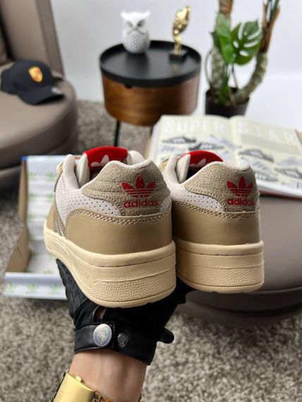 Чоловічі кросівки Forum Low Beige White , В'єтнам 44 27.5 | Зображення 5