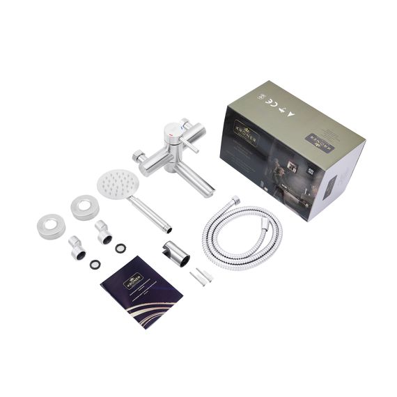 Змішувач для ванни Kroner KRM Edelstahl Klassisch - ESG060 (CV022998) | Зображення 2