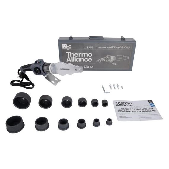 Паяльник для PPR Ø20-63 (механічний), 1500 Вт Thermo Alliance BASE-101 | Зображення 6