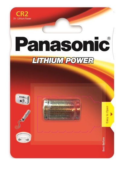Батарейка Panasonic литиевая CR2L блистер, 1 шт. (CR-2L/1BP)