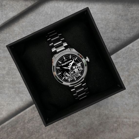 Жіночий годинник Awarder 035 Маріуполь II Silver-Black | Зображення 4