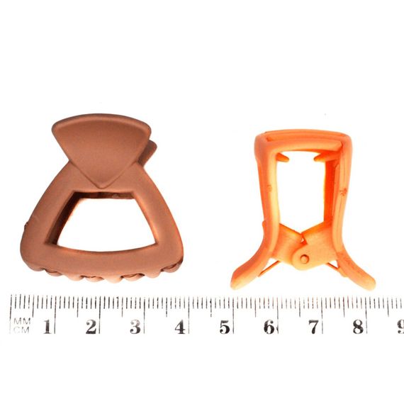 Набор крабиков для волос матовый-S-15 0403-1026, 24 шт | Зображення 1