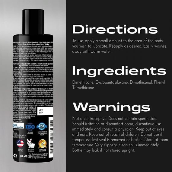 Лубрикант на силіконовій основі Wet Platinum Premium Lubricant, 946 мл Sex Aura | Зображення 1