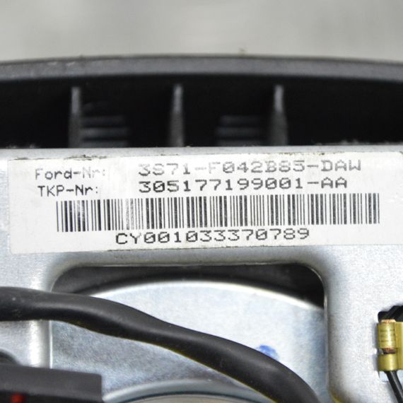 Подушка безпеки керма airbag Ford Mondeo III 2000-2007 Подушка в кермо аирбег Форд Мондео 3 3S71F042B85 | Зображення 4