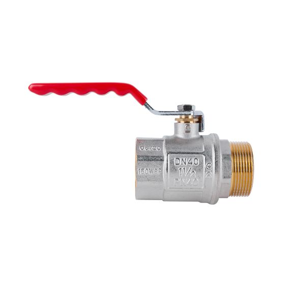 Кран кульовий SD Plus 1" 1/2 ВЗ для води (важіль) SD605NW40PN40 | Зображення 1