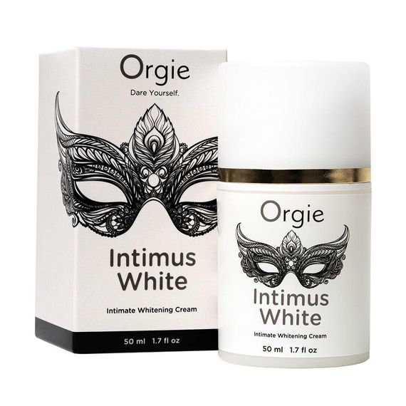 Крем для освітлення шкіри Orgie – Intimus White (50 мл) посиленої дії, підходить для всіх зон Sex Aura
