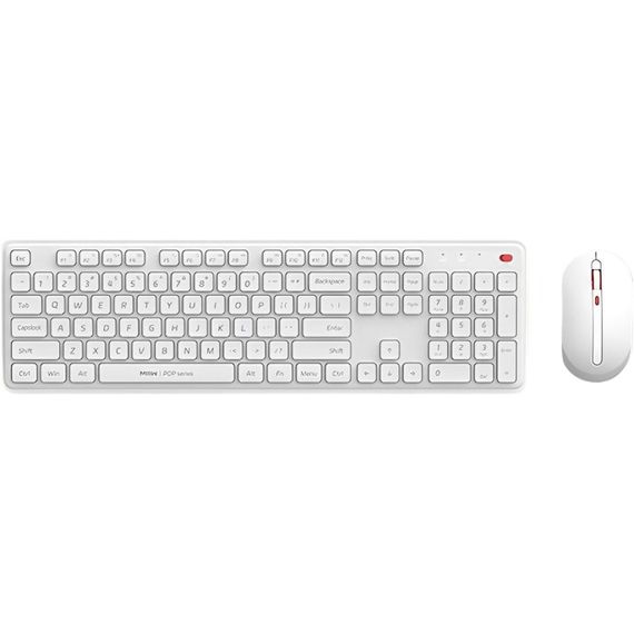 Комплект Xiaomi MiiiW Keyboard and Mouse Combo Gen 3 PB03 Wireless UA White (MW24PB03 White)