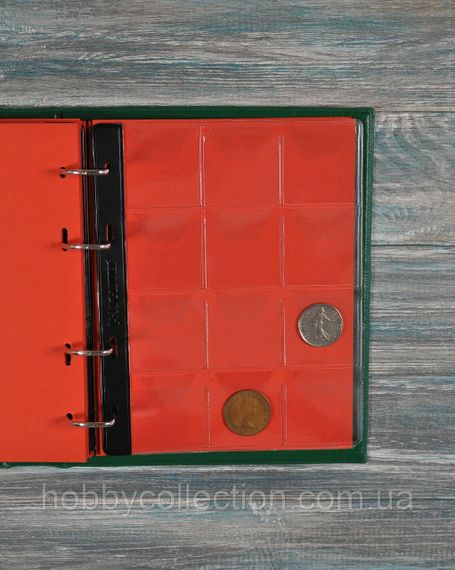 Альбом для монет Hobby Collection  - 10 листів (на 221 монету) | Зображення 2