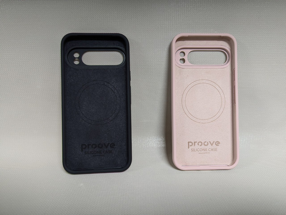 Чохол м'який Pixel 9 Pro XL MagSafe SoftTouch Proove Протиударний пудровий | Зображення 3