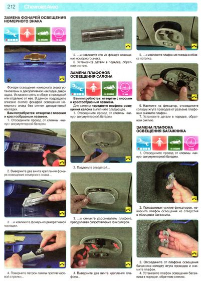 Chevrolet Aveo. Руководство по ремонту и эксплуатации. Книга | Зображення 7