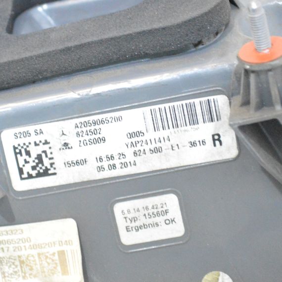 Ліхтар задній правий Mercedes C-Class W205 2013-2018 універсал Фара стоп задня права Мерседес в205 A2059065200 | Зображення 6