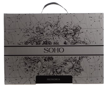Комплект постільної білизни Soho Євро Memoria 200х230 см Mono Blue | Зображення 3