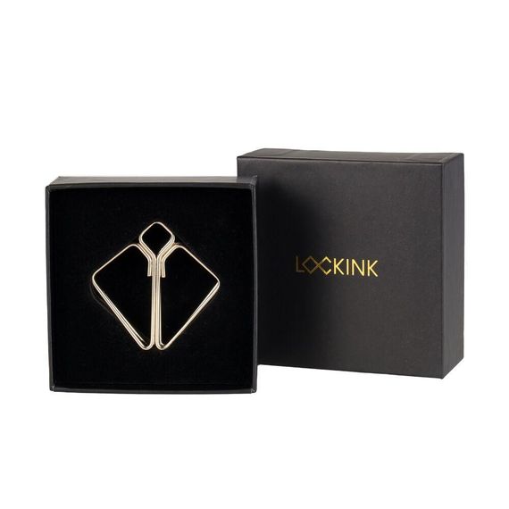 Затискачі для сосків LOCKINK Nipple Clamps — Golden sexstyle | Зображення 1