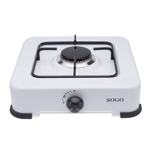 Плита газовая SOGO SS-10255 1850 Вт белая | Зображення 1