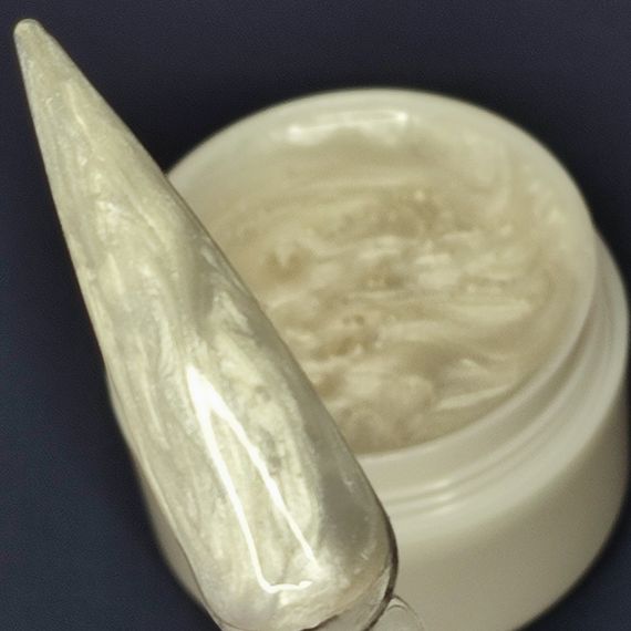 Перлинний гель для нарощення Mi White Pearl 5мл | Зображення 2