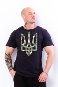 Футболка чоловіча "Україна" Носи своє 44 Чорний (p-7818-126835)