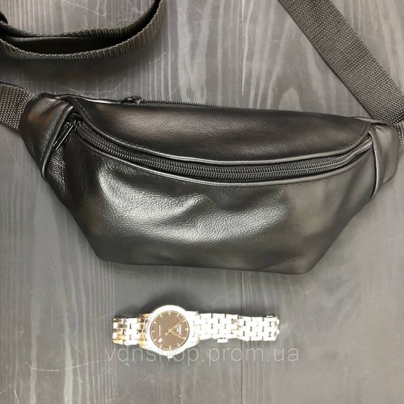 Мужская бананка прада, Сумка бананка для документов туристическая Уличная EL-31