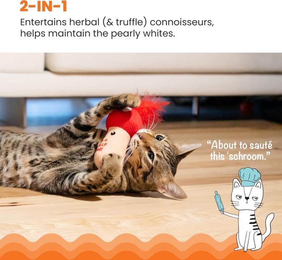 Игрушка для котов Catstages Mushroom | Зображення 2
