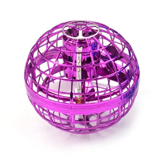 Летающий шар спиннер светящийся FlyNova Pro Gyrosphere, Летающий спиннер flying fidget KR-573 spinner, спиннер | Зображення 1