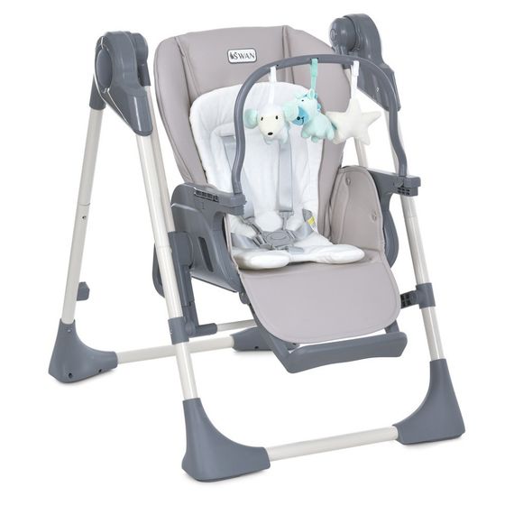 Стільчик-гойдалка для годування SWAN ME 1087-G Latte | Зображення 8