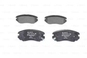 Колодки гальмівні дискові HYUNDAI SONATA, TUCSON, KIA SOUL передн.  BOSCH (0986424815)