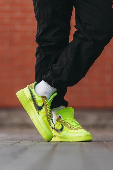 Кросівки чоловічі N-ike Air Force x Off-White 43 27.5 см | Зображення 5